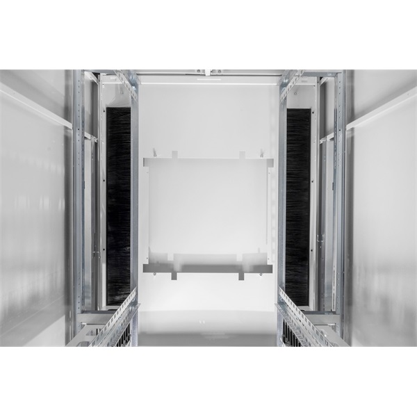 DIGITUS Varioflex-N 19" 42U 2022x800x800mm üveg első ajtós és hátsó acél dupla ajtós szürke álló rack szekrény