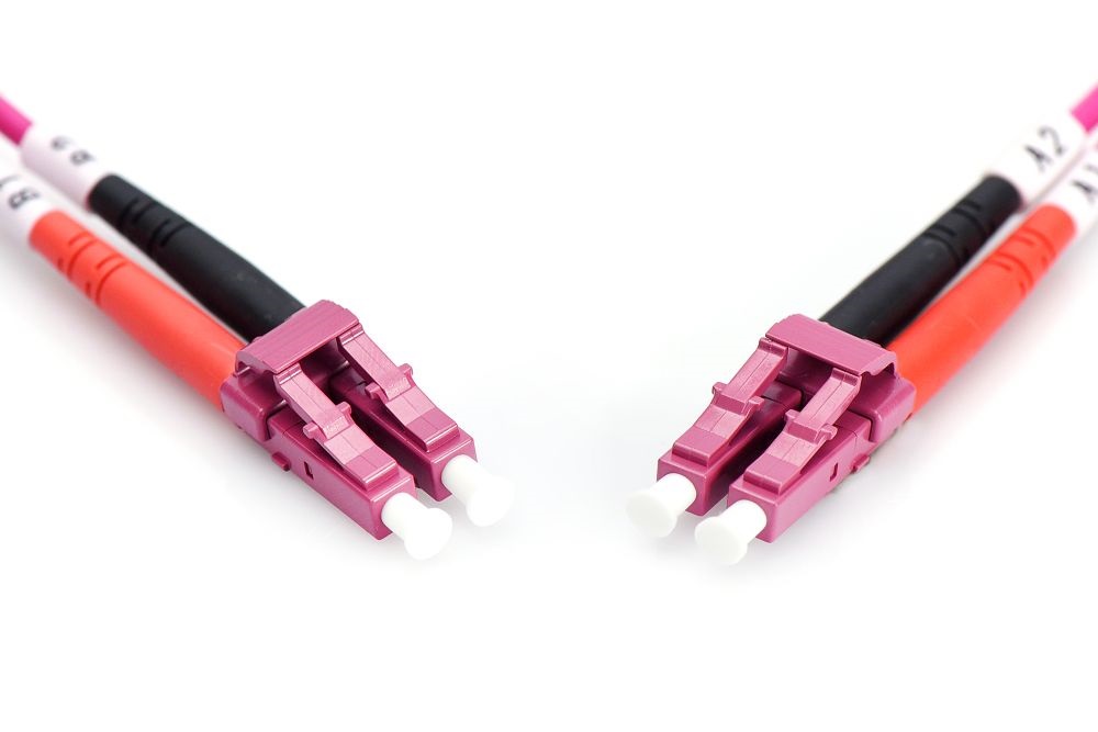 DIGITUS duplex 2xLC + 2xLC MM OM4 50/125µ 1m optikai patch kábel