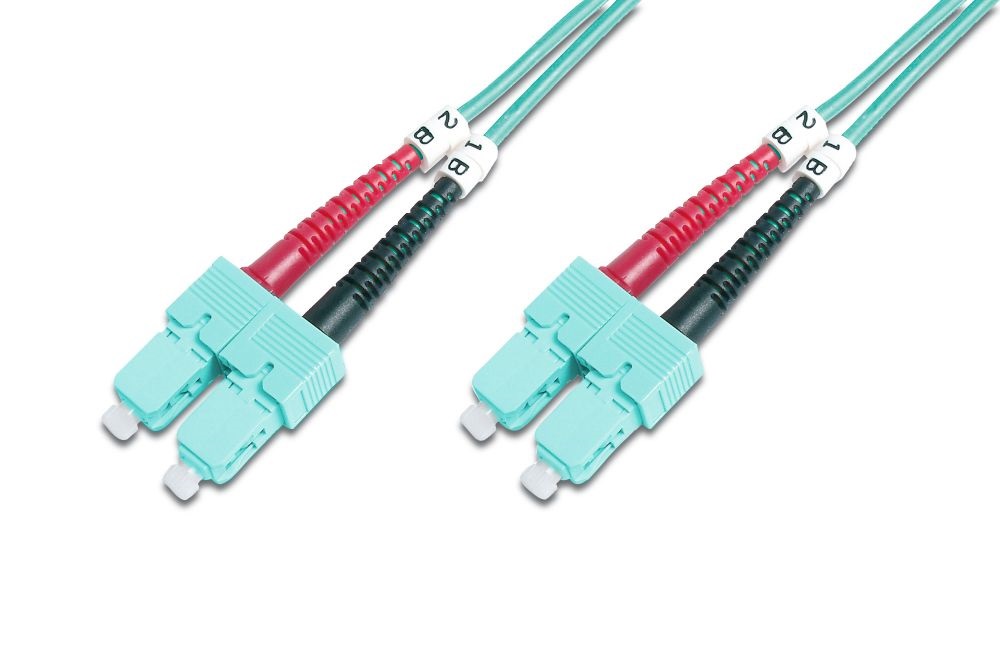 DIGITUS duplex 2xSC + 2xSC MM OM3 50/125µ 5m optikai patch kábel