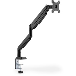 DIGITUS gázrugós C-bilincses univerzális (VESA 75 / 100) 1-es fekete monitor tartó konzol