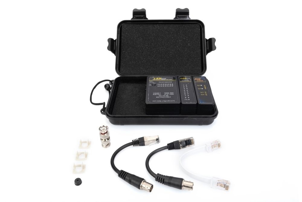 DIGITUS hálózati (RJ45, BNC, PoE) kábel teszter