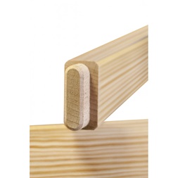 DRABEST STANDARD 2x6 lépcsős fa létra, összecsukható, EN 131
