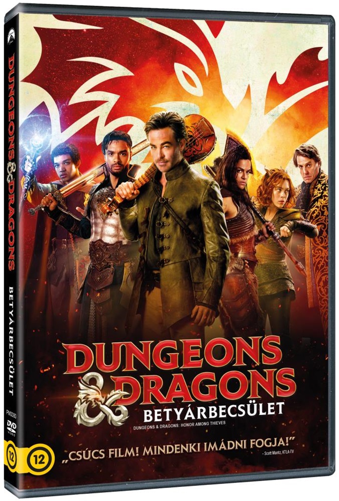 DVD Dungeons & Dragons: Betyárbecsület