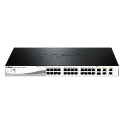 D-Link DES-1210-28P 24port FE LAN 2x GbE SFP 2 x GbE RJ45/SFP Combo port Smart switch