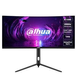 Dahua 30" LM30-E330CA UWFHD VA 200Hz HDMI/DP ívelt gamer monitor
