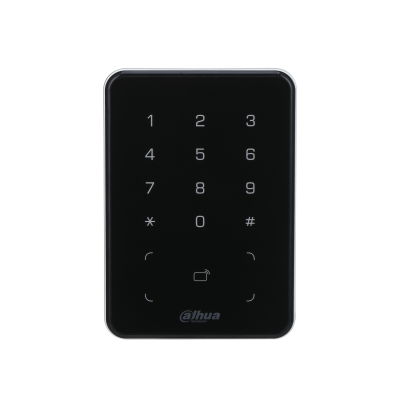 Dahua ASR2101A-ME dual frekvenciás (EM, Mifare), RS-485/Wiegand RFID kártyaolvasó (segédolvasó) és kódzár