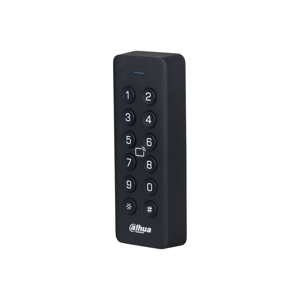Dahua ASR2101H-D EM (125kHz), kód, RS-485/Wiegand RFID kártyaolvasó (segédolvasó) és kódzár