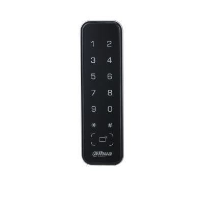 Dahua ASR2201A Mifare (13,56MHz), RS-485/Wiegand RFID kártyaolvasó (segédolvasó) és kódzár