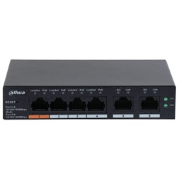 Dahua CS4006-4GT-60 4x1 Gbps PoE + 2x1 Gbps uplink/60W/Cloud Managed PoE Switch