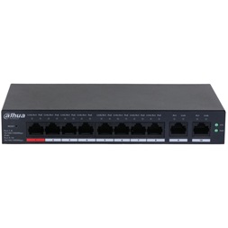 Dahua CS4010-8GT-110 8x1 Gbps PoE + 2x1 Gbps uplink/110W/Cloud Managed PoE Switch