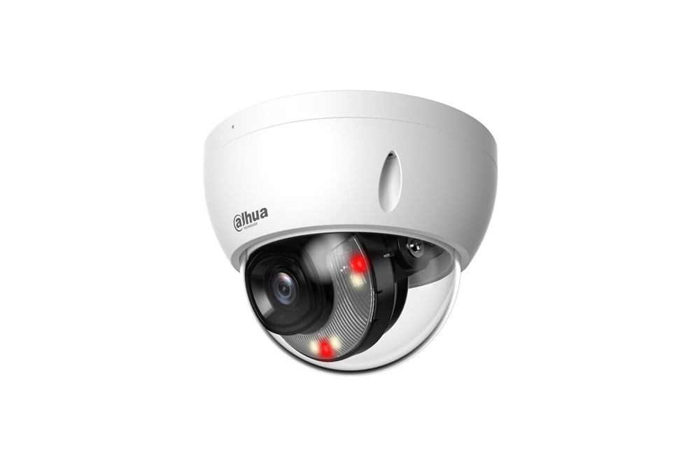 Dahua IPC-HDBW2449E-S-IL-0360B /kültéri/4MP/WizSense/3,6mm/IR/LED 30m/FullColor/ Duál megvilágítású IP dómkamera