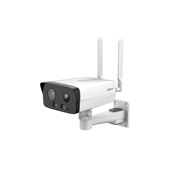 Dahua IPC-HFW3441DG-AS-4G-EAU-B /kültéri/4MP/WizSense/2,8mm/IR50m/LED30m/PIR/IP napelemes 4G csőkamera
