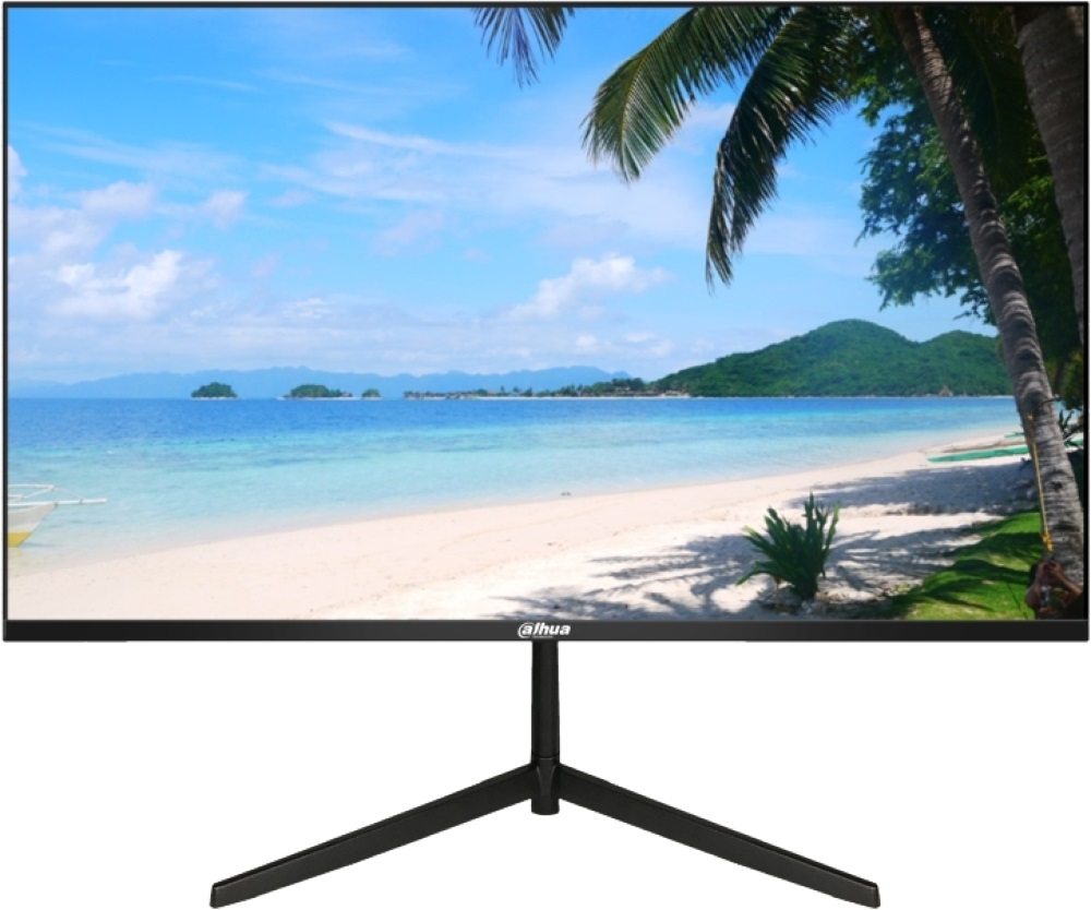 Dahua 23,8" LM24-B200 FHD VGA/HDMI fekete multimédia monitor