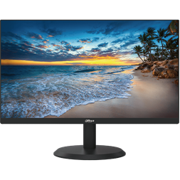 Dahua 23,8" LM24-F200 FHD VGA/HDMI fekete 24/7 multimédia monitor