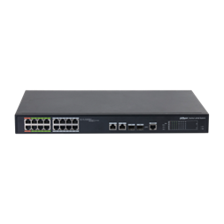 Dahua LR2218-16ET-240-V2 2x10/100 (HighPoE/ePoE)+6x 10/100(ePoE)+8x 10/100 (PoE)/SFP combo uplink 240W ePoE Switch