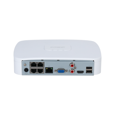 Dahua NVR2104-P-S3 4 csatorna/H265+/80Mbps rögzítés/1x SATA/4x PoE hálózati rögzítő (NVR)