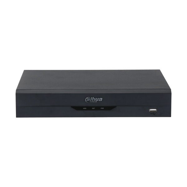 Dahua NVR2108HS-8P-I2 /8 csatorna/H265+/144 Mbps rögzítés/AI/1x Sata/8x PoE/WizSense hálózati rögzítő(NVR)