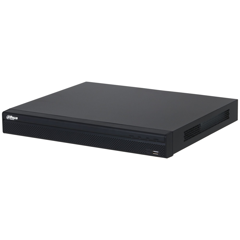 Dahua NVR4208-8P-4KS3 /8 csatorna/H265+/160 Mbps rögzítés/Lite/2x Sata/8x PoE/ hálózati rögzítő(NVR)