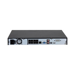 Dahua NVR4208-8P-EI /8 csatorna/H265+/256 Mbps rögzítés/AI/2x Sata/8x PoE/WizSense hálózati rögzítő(NVR)