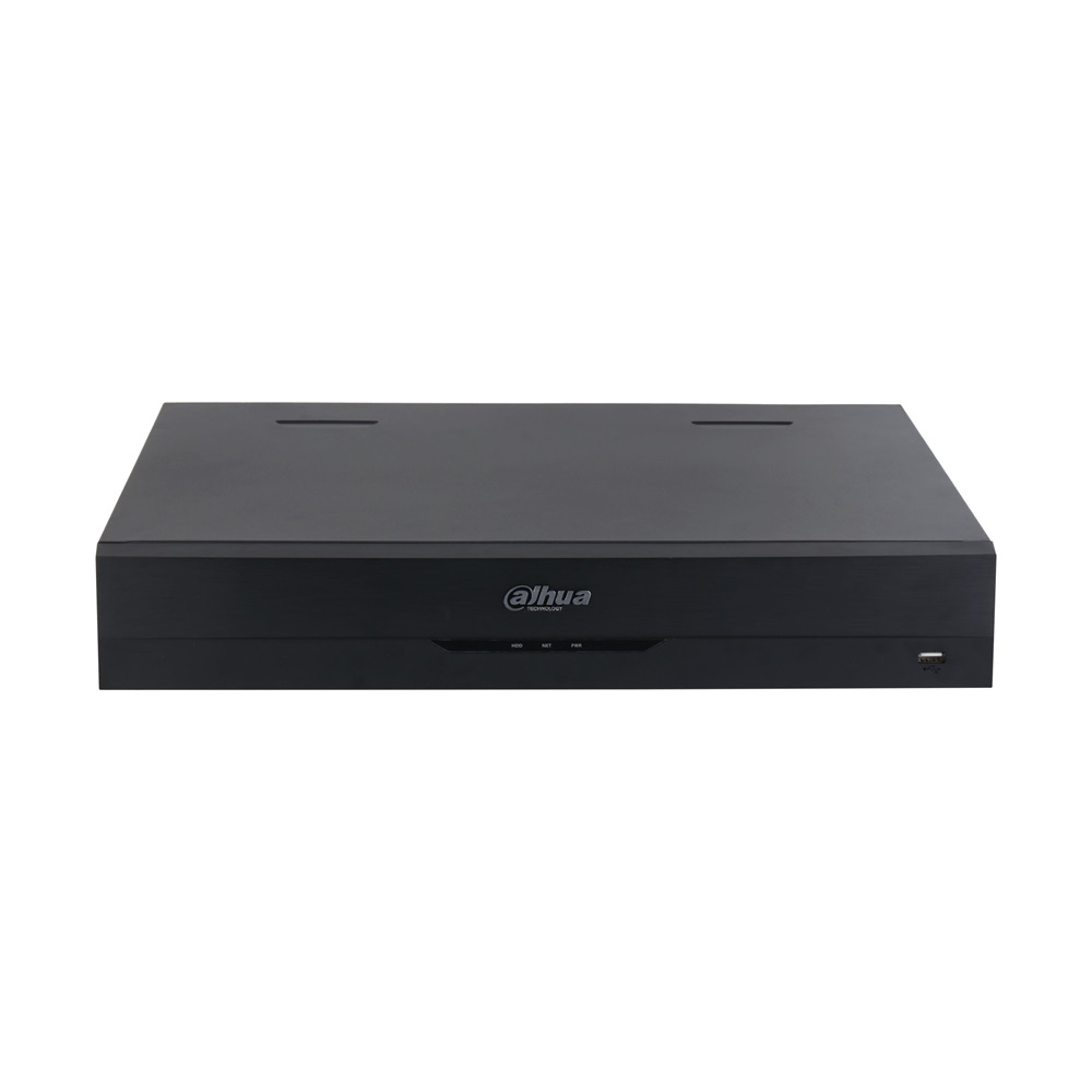 Dahua NVR4416-16P-EI /16 csatorna/H265+/256 Mbps rögzítés/AI/4x Sata/16x PoE/WizSense hálózati rögzítő(NVR)