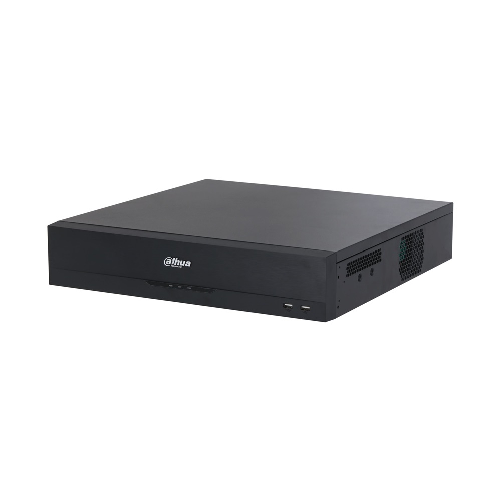 Dahua NVR4832-16P-EI /32 csatorna/H265+/256 Mbps rögzítés/AI/8x Sata/16x PoE/WizSense hálózati rögzítő(NVR)
