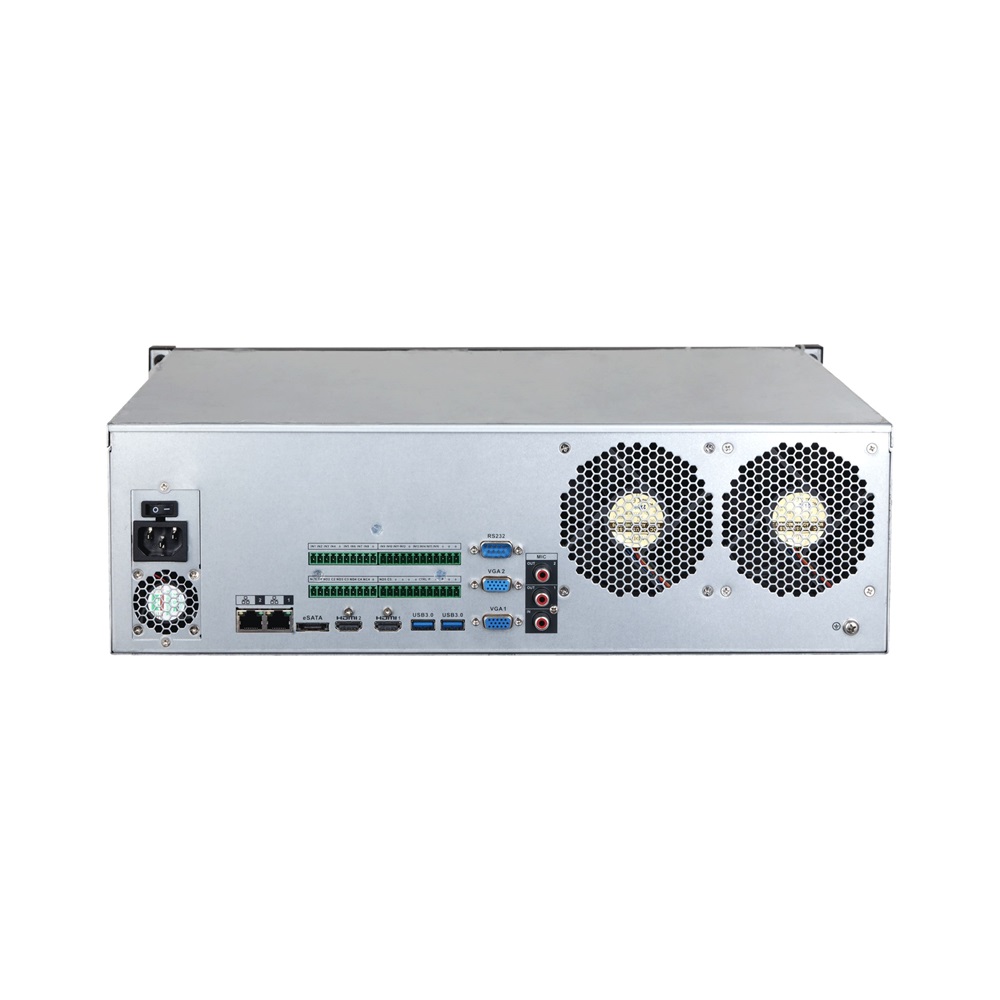 Dahua NVR5032-EI /32 csatorna/H265+/384 Mbps rögzítés/AI/16x Sata/RAID/WizSense hálózati rögzítő(NVR)