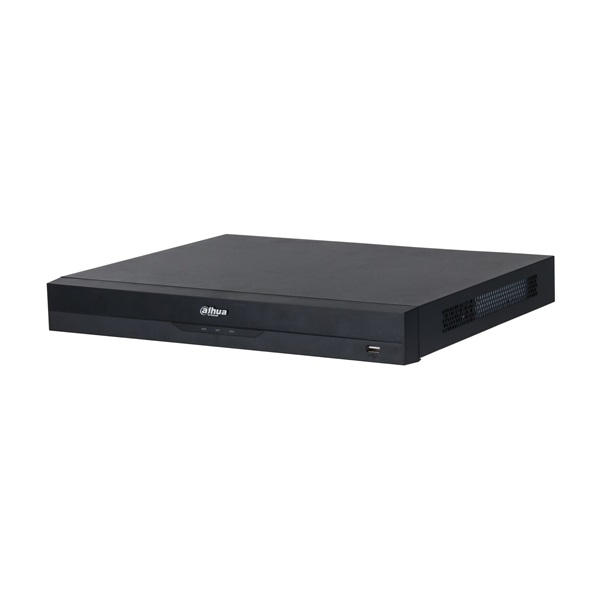 Dahua NVR5232-16P-EI /32 csatorna/H265+/384 Mbps rögzítés/AI/2x Sata/16x PoE/WizSense hálózati rögzítő(NVR)