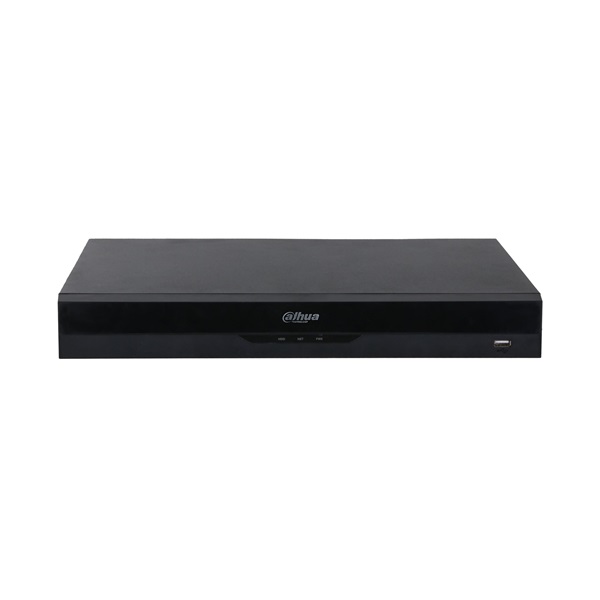 Dahua NVR5232-16P-EI /32 csatorna/H265+/384 Mbps rögzítés/AI/2x Sata/16x PoE/WizSense hálózati rögzítő(NVR)