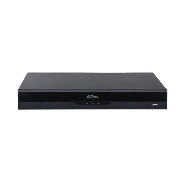 Dahua NVR5232-8P-EI /32 csatorna/H265+/384 Mbps rögzítés/AI/2x Sata/8x PoE/WizSense hálózati rögzítő(NVR)