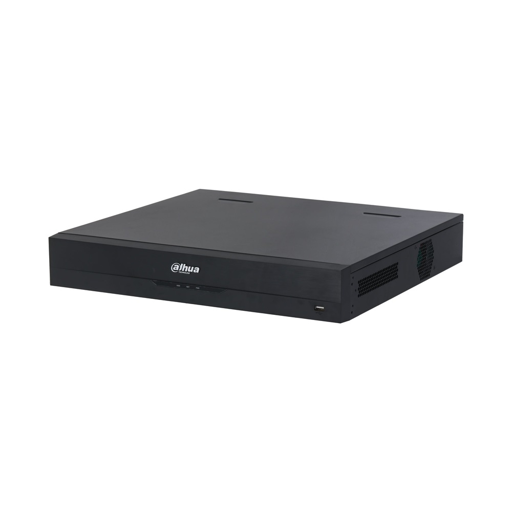 Dahua NVR5432-16P-EI /32 csatorna/H265+/384 Mbps rögzítés/AI/4x Sata/16x PoE/WizSense hálózati rögzítő(NVR)