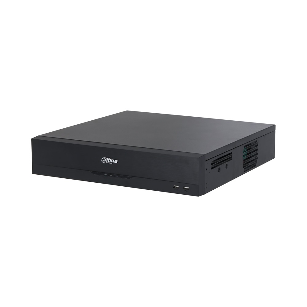 Dahua NVR5832-16P-EI /32 csatorna/H265+/384 Mbps rögzítés/AI/8x Sata/RAID/16x PoE/WizSense hálózati rögzítő(NVR)
