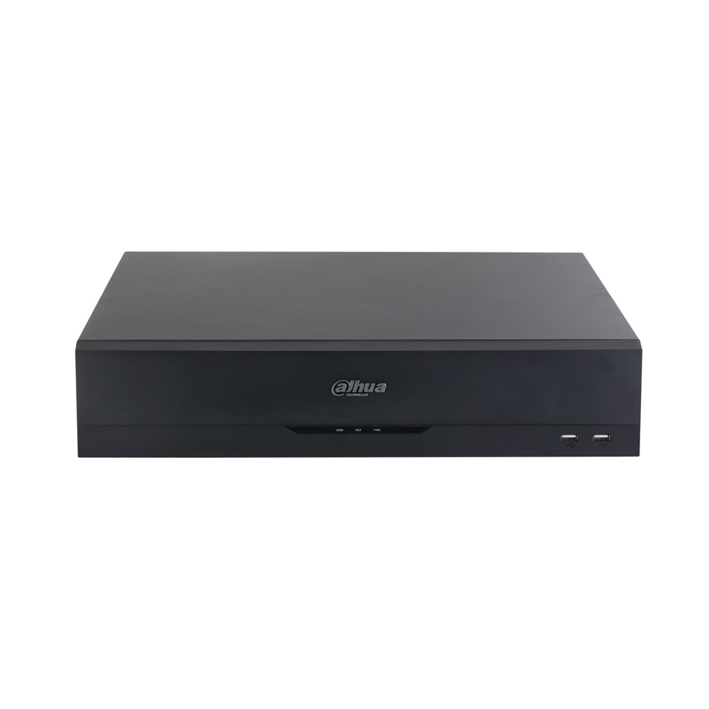 Dahua NVR5832-16P-EI /32 csatorna/H265+/384 Mbps rögzítés/AI/8x Sata/RAID/16x PoE/WizSense hálózati rögzítő(NVR)