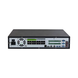 Dahua NVR5832-16P-EI /32 csatorna/H265+/384 Mbps rögzítés/AI/8x Sata/RAID/16x PoE/WizSense hálózati rögzítő(NVR)