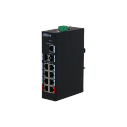 Dahua PFS3211-8GT-120-V2 2x100/1000(Hi-PoE/PoE+/PoE)+6x 100/1000(PoE+/PoE)+2x SFP uplink+1x gigabit uplink, 120W PoE swi