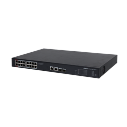 Dahua PFS3220-16GT-240-V2 16x 100/1000 (PoE 240W)+2x 100/1000 Uplink+2x SFP uplink PoE switch