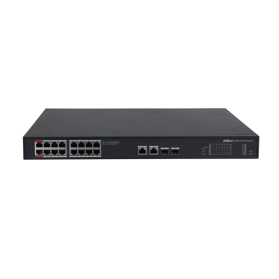 Dahua PFS3220-16GT-240-V2 16x 100/1000 (PoE 240W)+2x 100/1000 Uplink+2x SFP uplink PoE switch