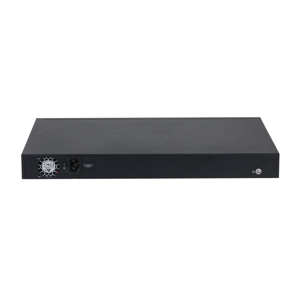 Dahua PFS4226-24ET-240-V3 24x10/100 Mbps PoE + 2x1 Gbps RJ-45/SFP Combo uplink/240W/Menedzselhető PoE Switch