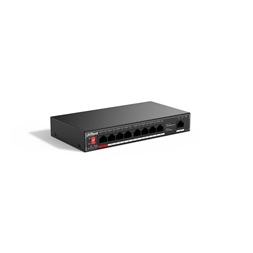 Dahua SF1009P 8x10/100 Mbps PoE + 1x10/100 Mbps uplink/96W/nem menedzselhető PoE Switch