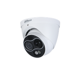 Dahua TPC-DF1241-B2F2-S2 /kültéri/4MP/Thermal Eureka/2mm/30m/IP hő- és láthatófény turret kamera