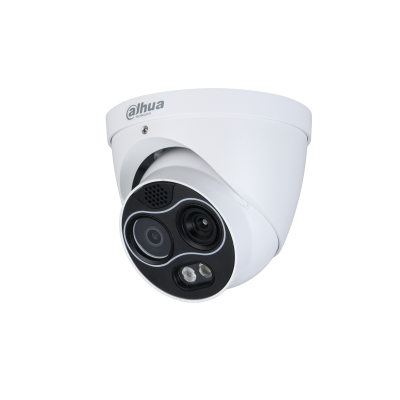 Dahua TPC-DF1241-B7F8-S2 /kültéri/4MP/Thermal Eureka/7mm/30m/IP hő- és láthatófény turret kamera