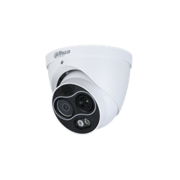Dahua TPC-DF1241-TB2F2-S2 /kültéri/4MP/Thermal/2mm/hőmérséklet mérés/IP hő- és láthatófény turret kamera