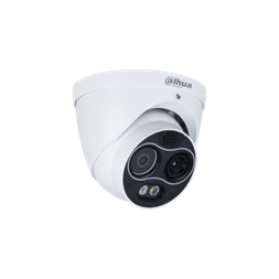 Dahua TPC-DF1241-TB2F2-S2 /kültéri/4MP/Thermal/2mm/hőmérséklet mérés/IP hő- és láthatófény turret kamera