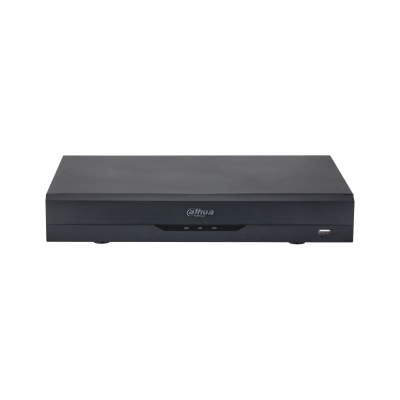 Dahua XVR5116HE-4KL-I3 16 csatorna/H265+/4K-25fps/2MP-30fps/1x SATA/WizSense Penta-brid XVR rögzítő