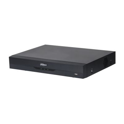 Dahua XVR5116H-4KL-I3 /16 csatorna/H265+/4K-7fps/2MP-25fps/1x SATA/Lite AI Penta-brid XVR rögzítő