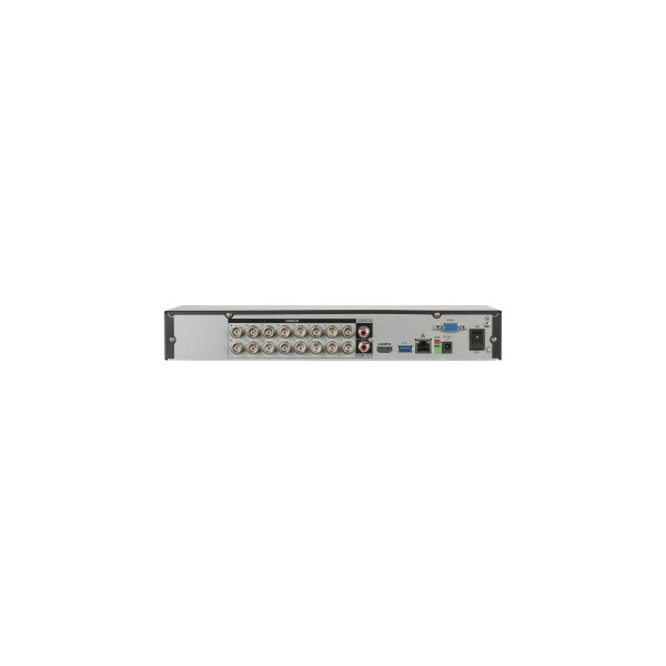 Dahua XVR5116H-4KL-I3 /16 csatorna/H265+/4K-7fps/2MP-25fps/1x SATA/Lite AI Penta-brid XVR rögzítő