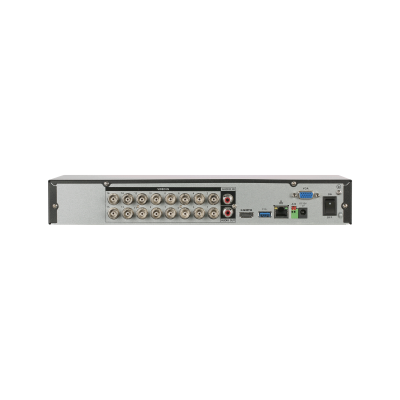 Dahua XVR5116H-4KL-I3 /16 csatorna/H265+/4K-7fps/2MP-25fps/1x SATA/Lite AI Penta-brid XVR rögzítő