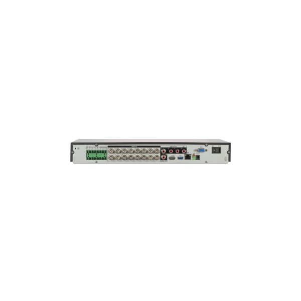 Dahua XVR5216A-4KL-I3 /16 csatorna/H265+/4K-7fps/2MP-25fps/2x SATA/Lite AI Penta-brid XVR rögzítő