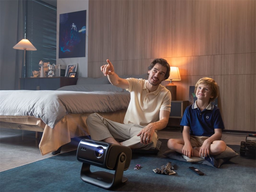 Dangbei MP1 Max 4K UHD 3100L fekete lézer projektor