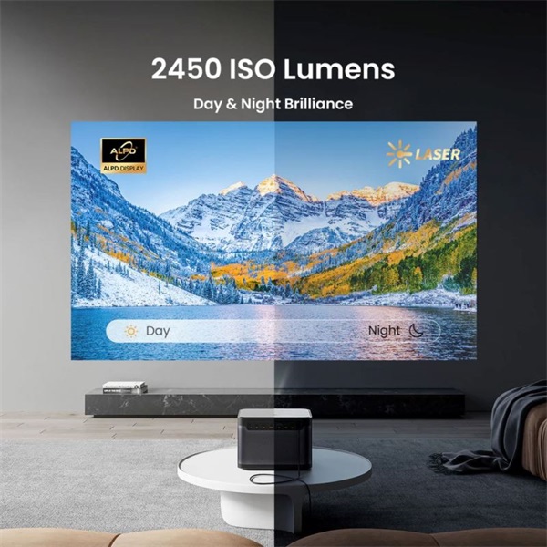 Dangbei Mars 2 Lite (DBOX02 Pro) 4K UHD 2000L fekete lézer projektor