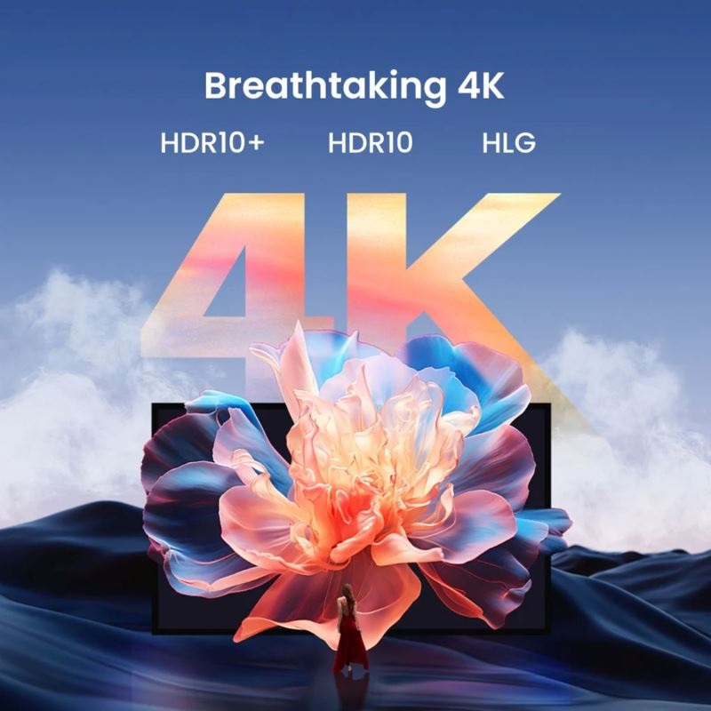 Dangbei Mars 2 Lite (DBOX02 Pro) 4K UHD 2000L fekete lézer projektor